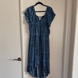 American Rag Blue High Low Dress